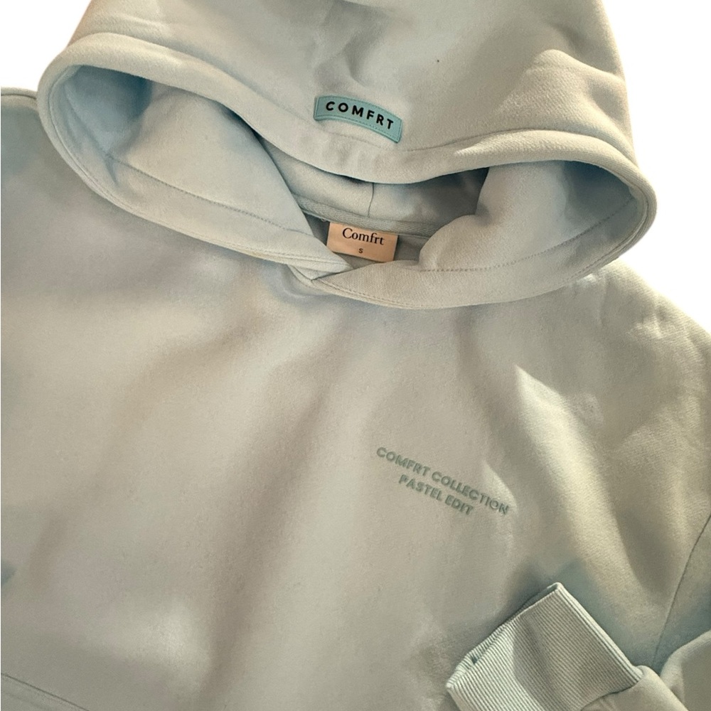 NW/OT Comfrt Women's Baby Blue Hoodie/Sweatpant SET